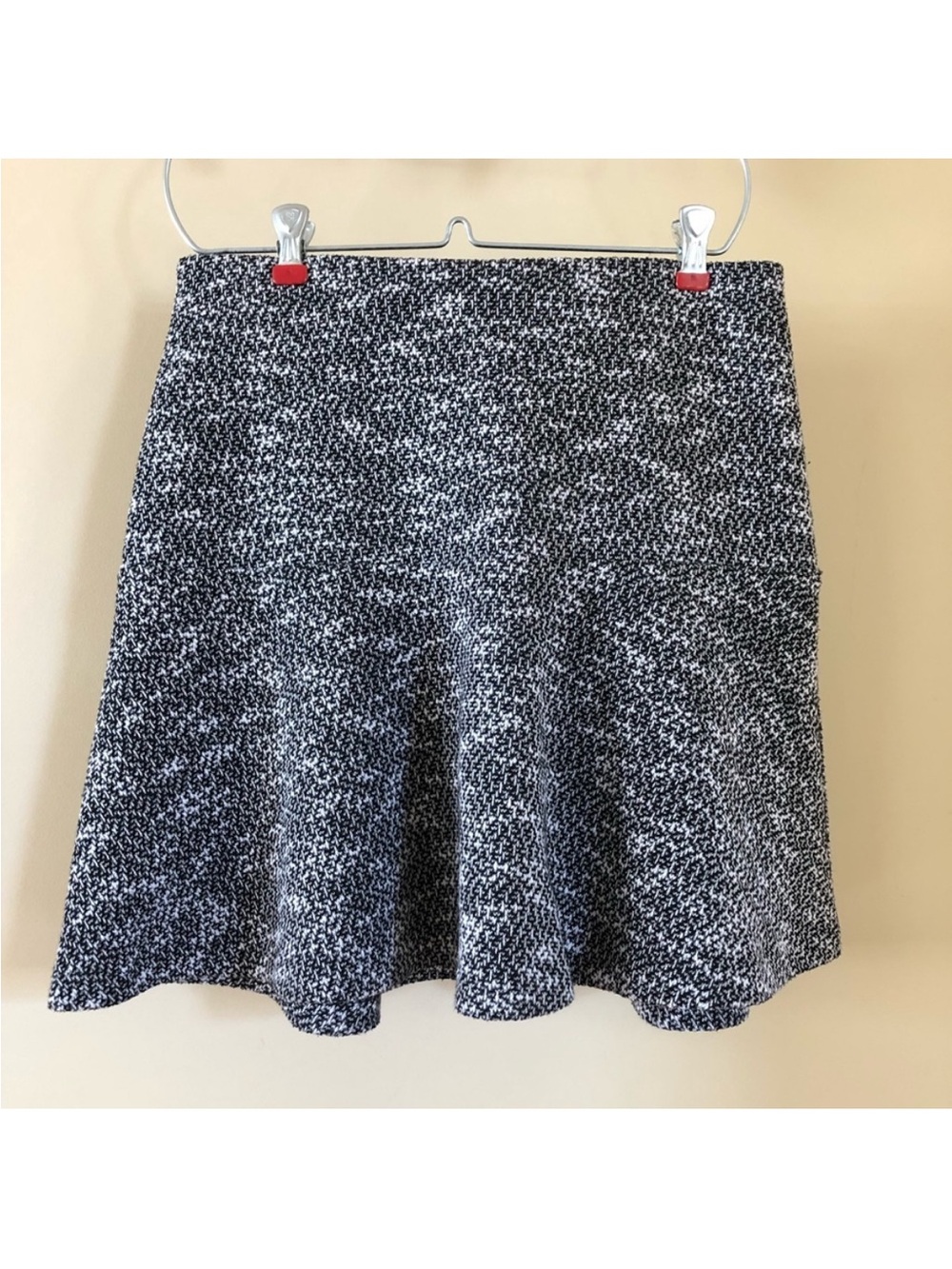 LOFT A Line gray skirt